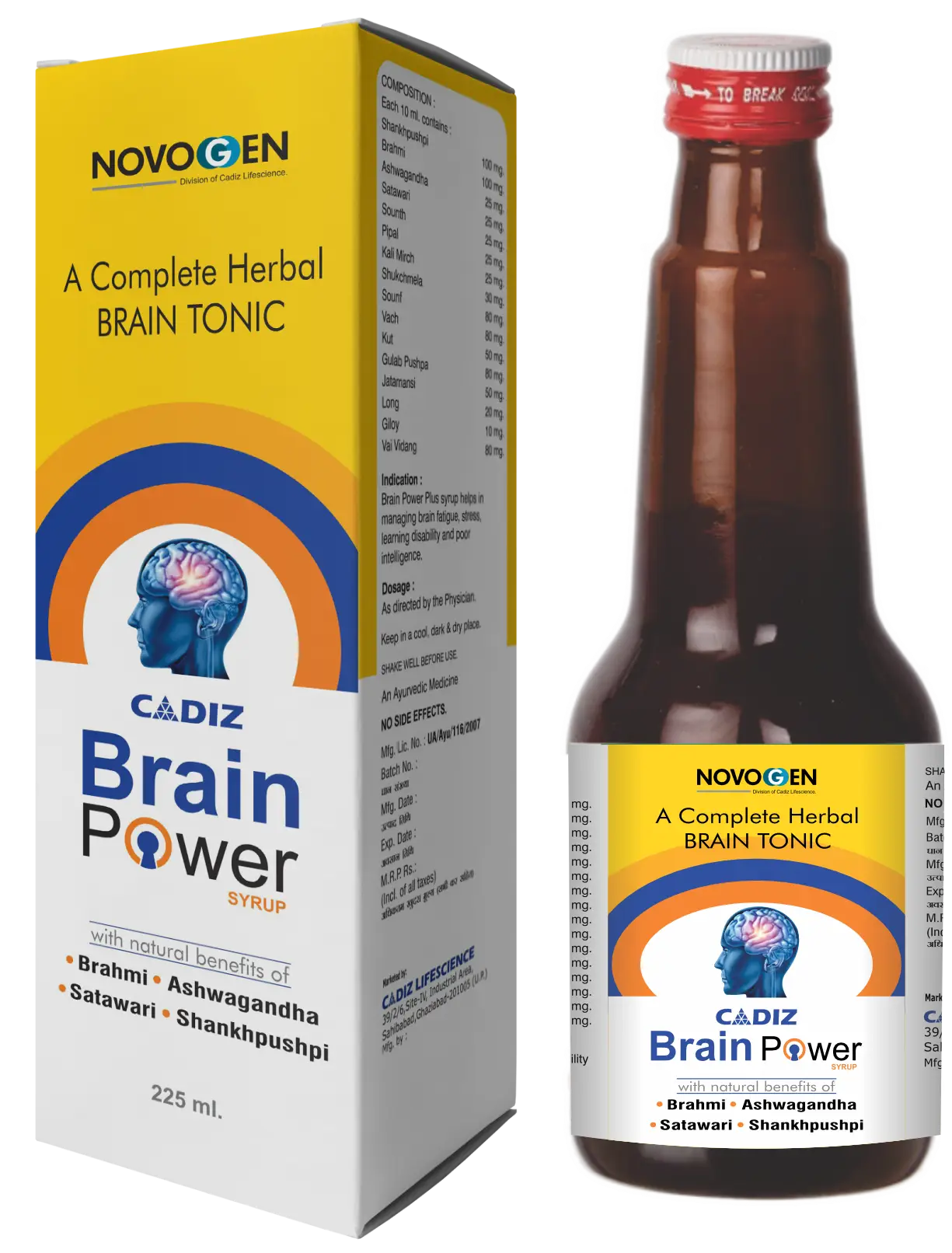 CADIZ BRAIN POWER TONIC