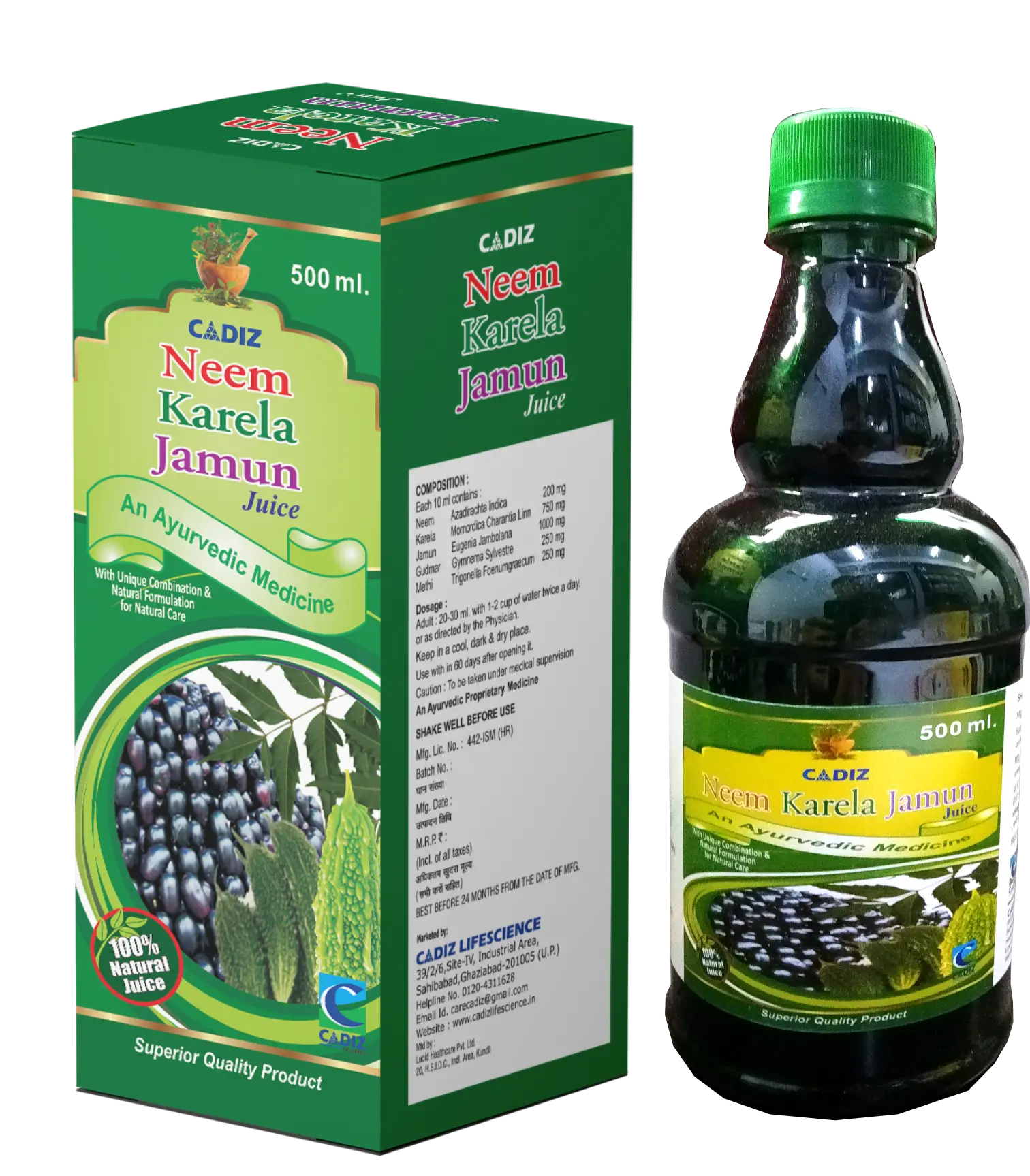 CADIZ NEEM KARELA JAMUN